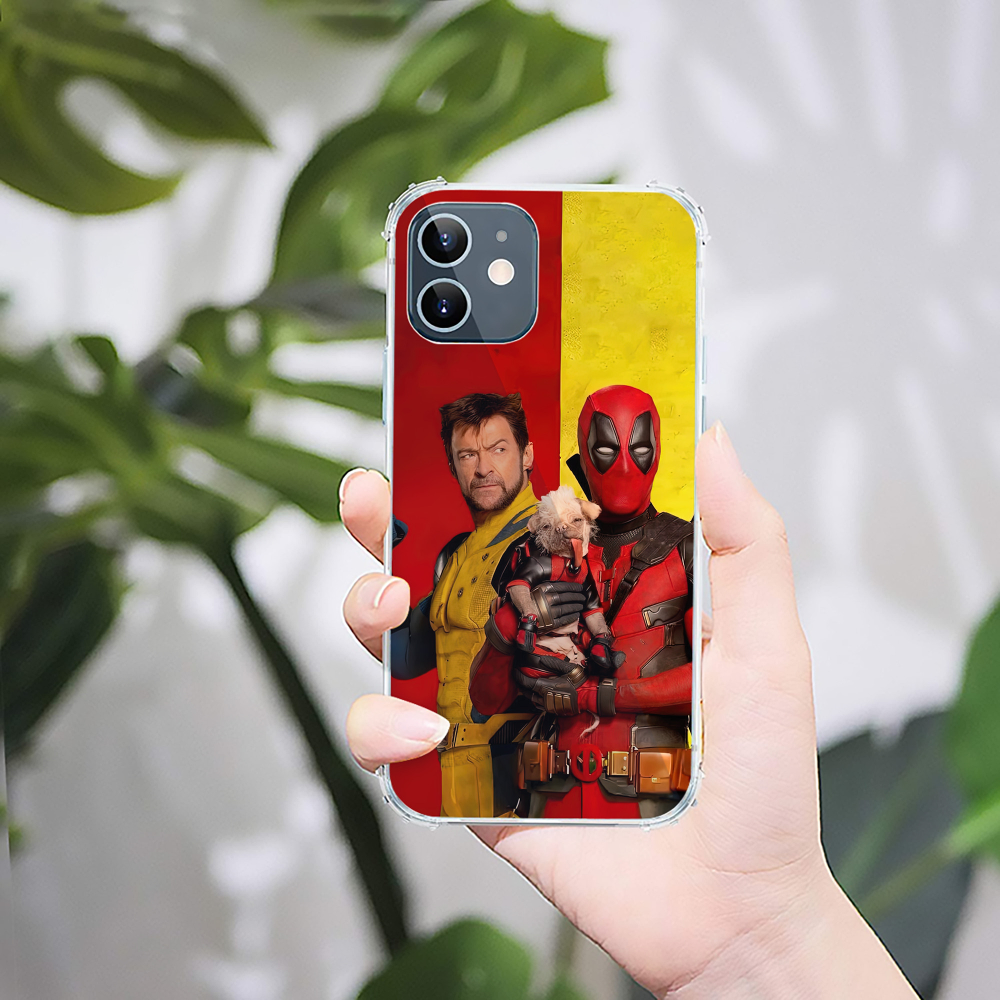 （画像用） Deadpool デッドプール 【iPhone 12シリーズ対応】透明スマホケース（クリアソフトケース）